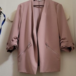 Maurices Pink summer jacket blazer XL